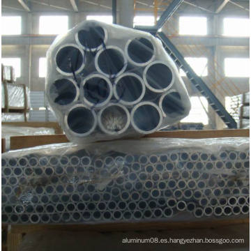 Tubo de aluminio de extrusión / tubo redondo / tubo rectangular / tubo cuadrado